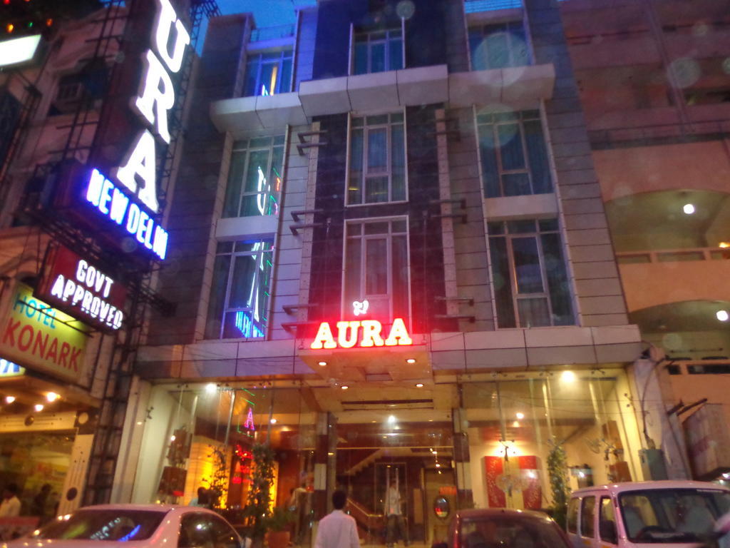 Hotel Aura - New Delhi Railway Station Exterior foto
